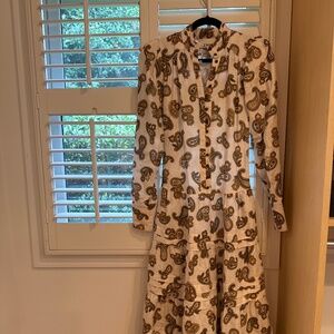 Alemais paisley print fall dress